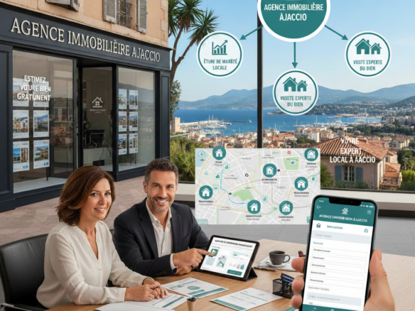 Estimer un bien avec une agence à Ajaccio