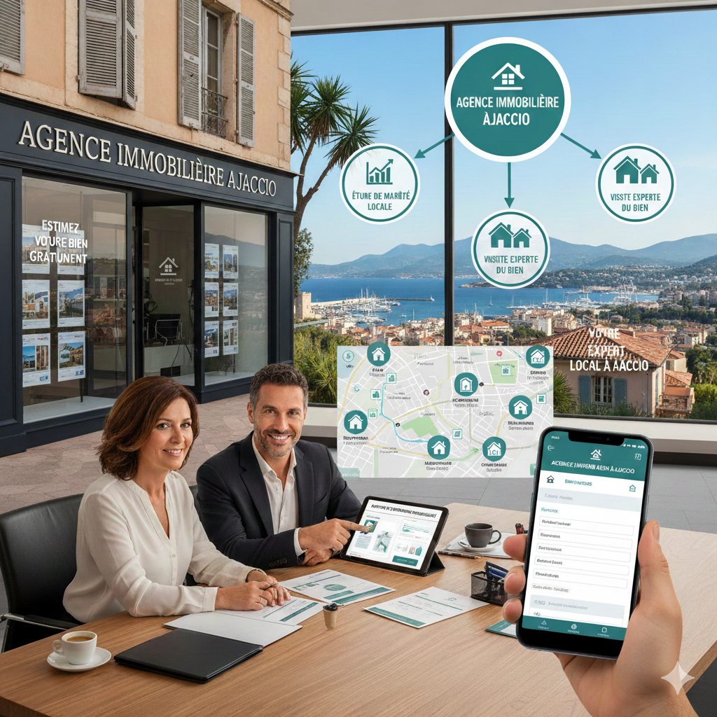 Estimer un bien avec une agence à Ajaccio