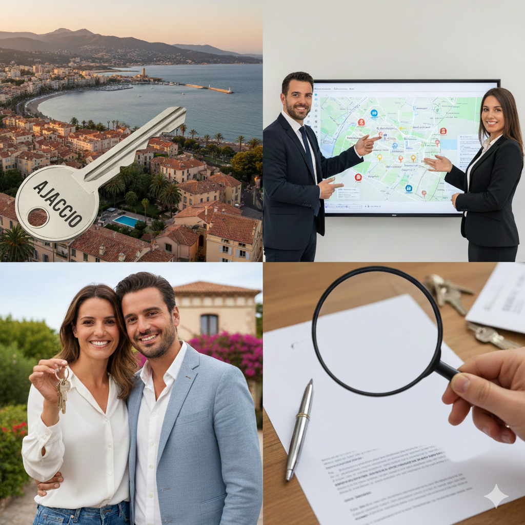 Raisons de faire appel à une agence à Ajaccio