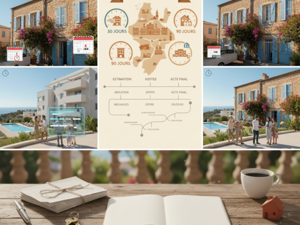 Délais vente bien immobilier Ajaccio