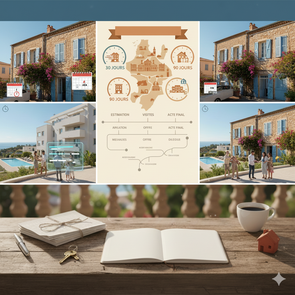 Délais vente bien immobilier Ajaccio