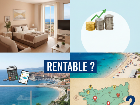 Acheter studio Ajaccio pour louer rentabilité investissement