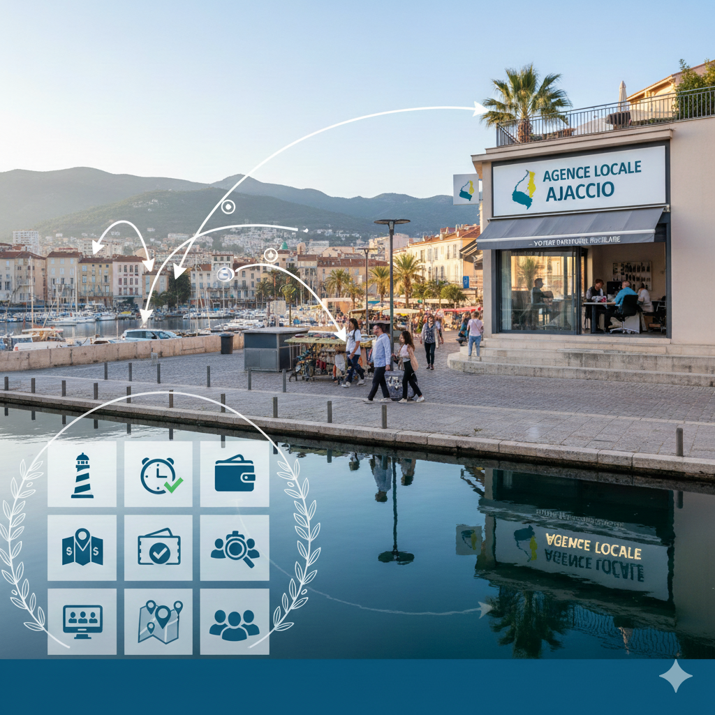 Avantages agence locale Ajaccio