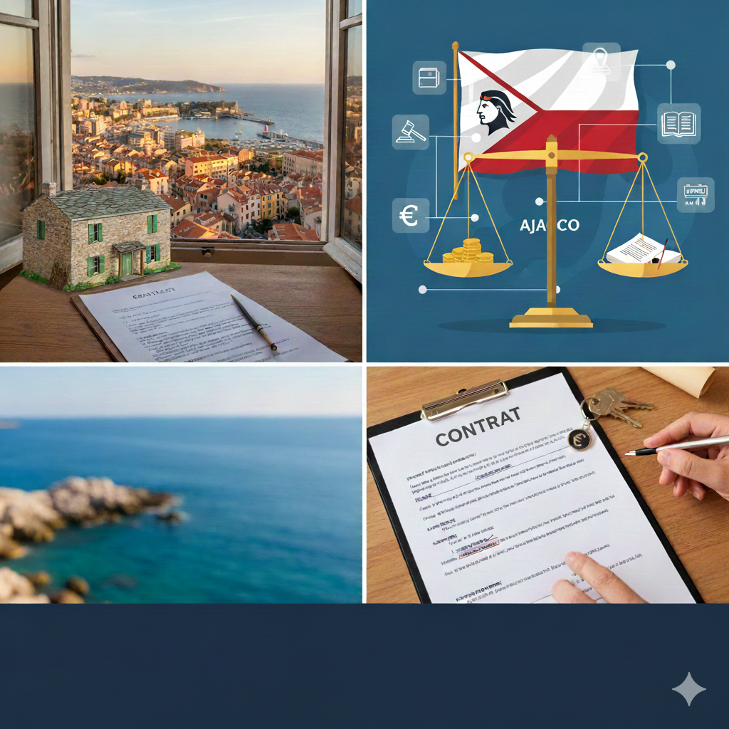 Vendre résidence secondaire Ajaccio aspects légaux