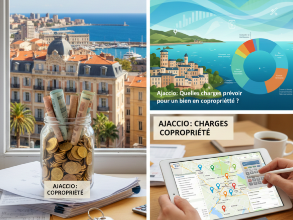 Charges copropriété Ajaccio analyse poste par poste dépenses