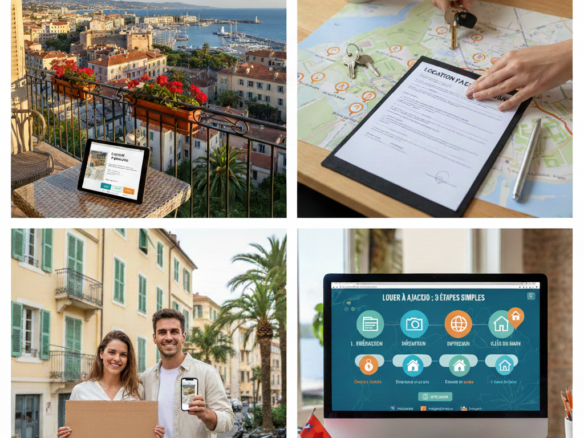 Conseils location appartement Ajaccio fixer loyer bail solide locataires