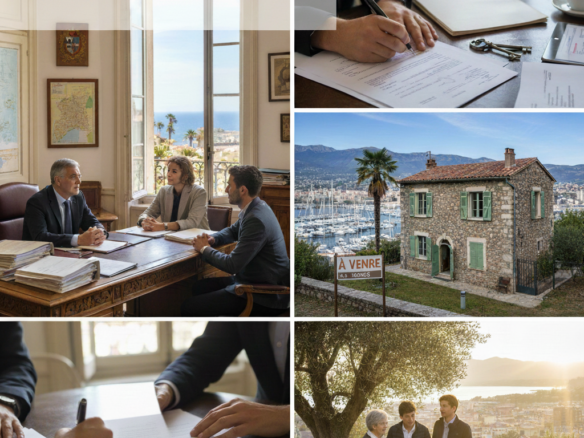 Succession immobilière Ajaccio démarches héritage vente conformité