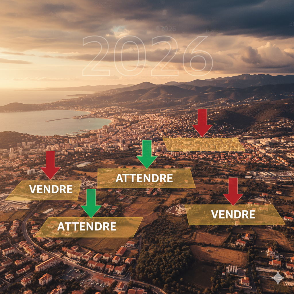 Vendre terrain Ajaccio 2025 ou attendre opportunité 2026 prévisions