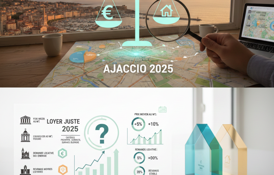 Fixer loyer juste Ajaccio conseils 2025 marché immobilier