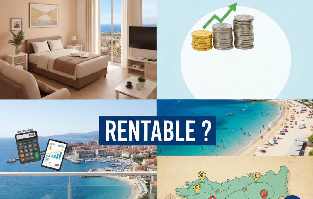 Acheter studio Ajaccio pour louer rentabilité investissement