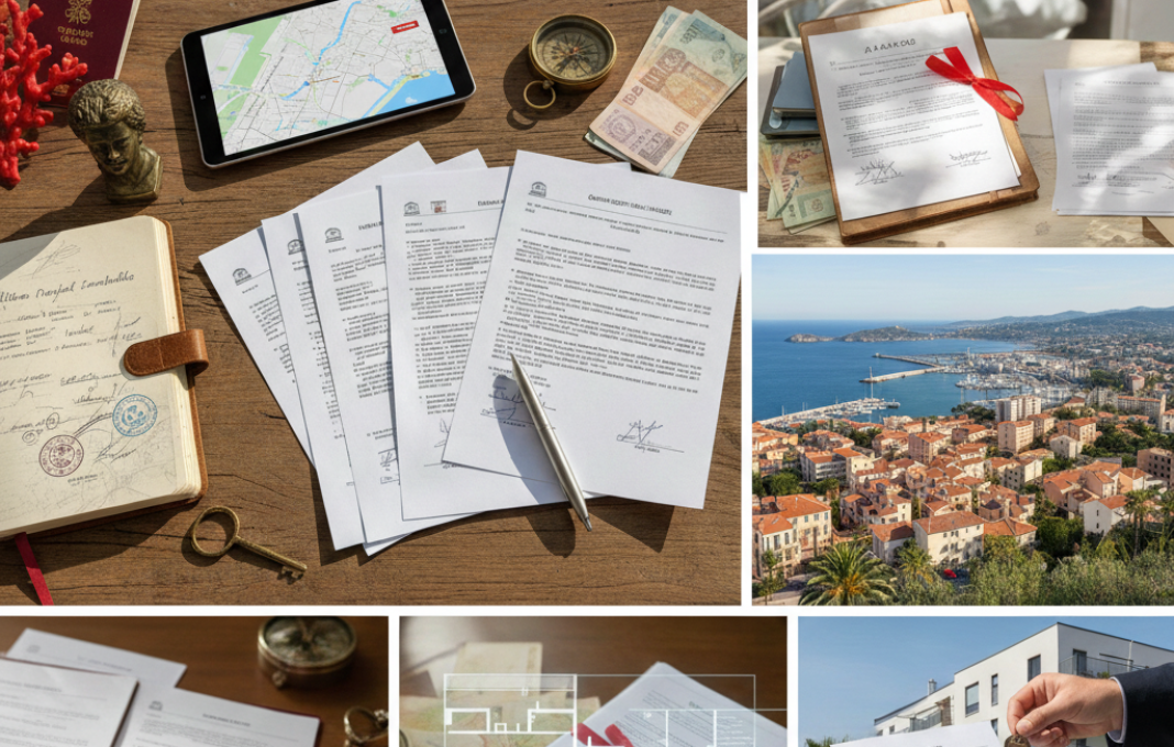 Documents nécessaires vente bien immobilier Ajaccio liste conseils