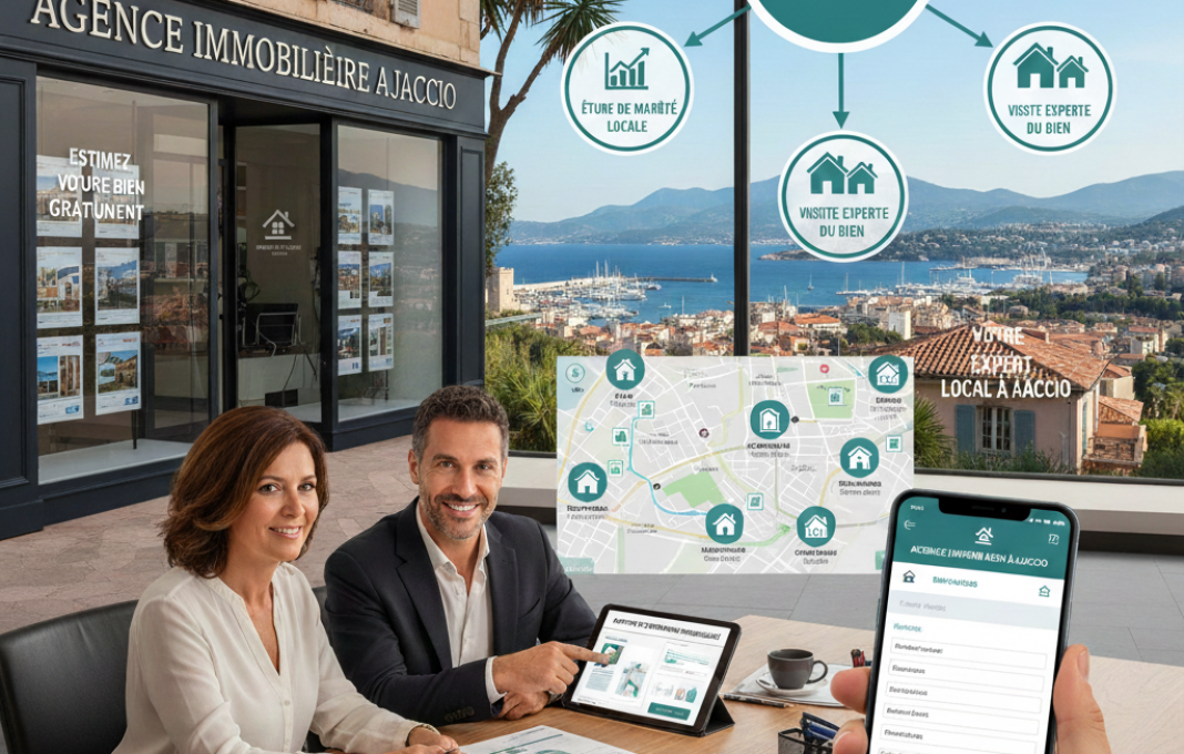 Estimer un bien avec une agence à Ajaccio