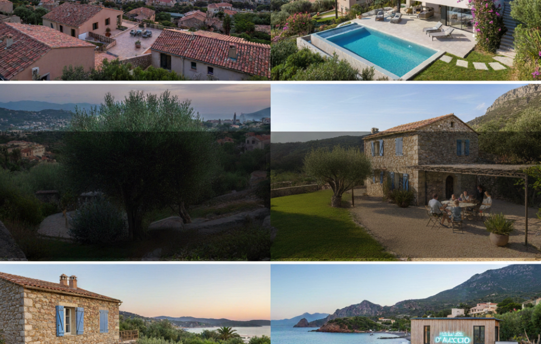 Zones attractives autour d’Ajaccio pour maison