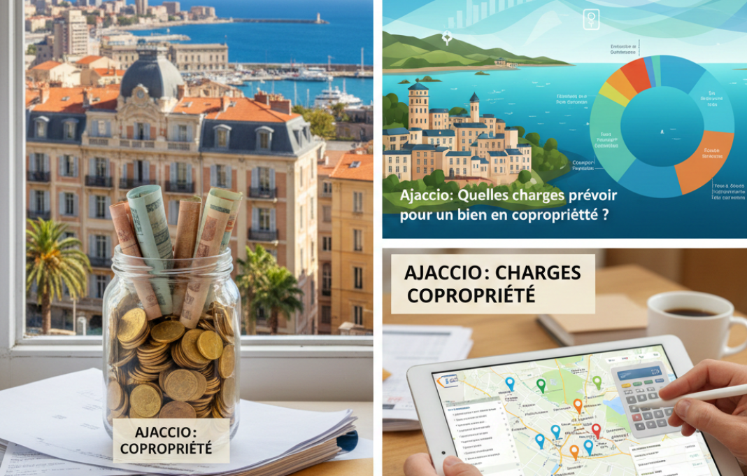 Charges copropriété Ajaccio analyse poste par poste dépenses