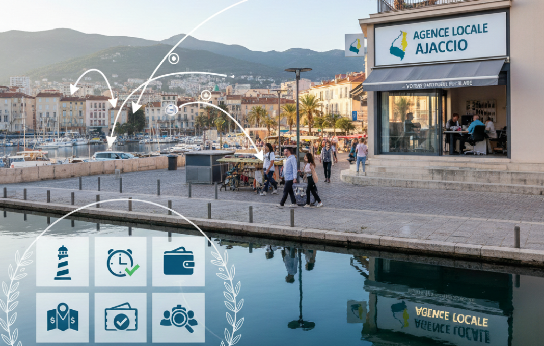Avantages agence locale Ajaccio