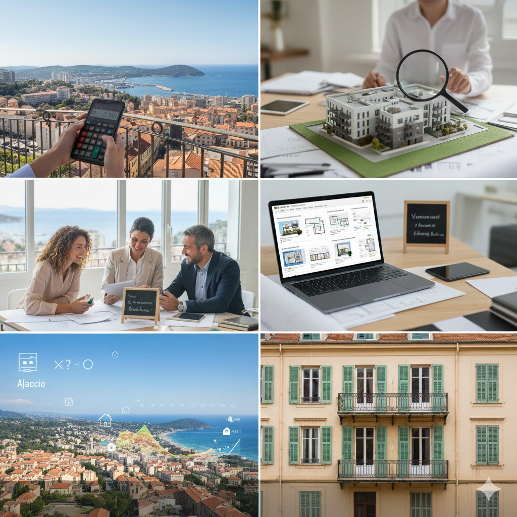Estimation précise appartement Ajaccio conseils prix réaliste 2025