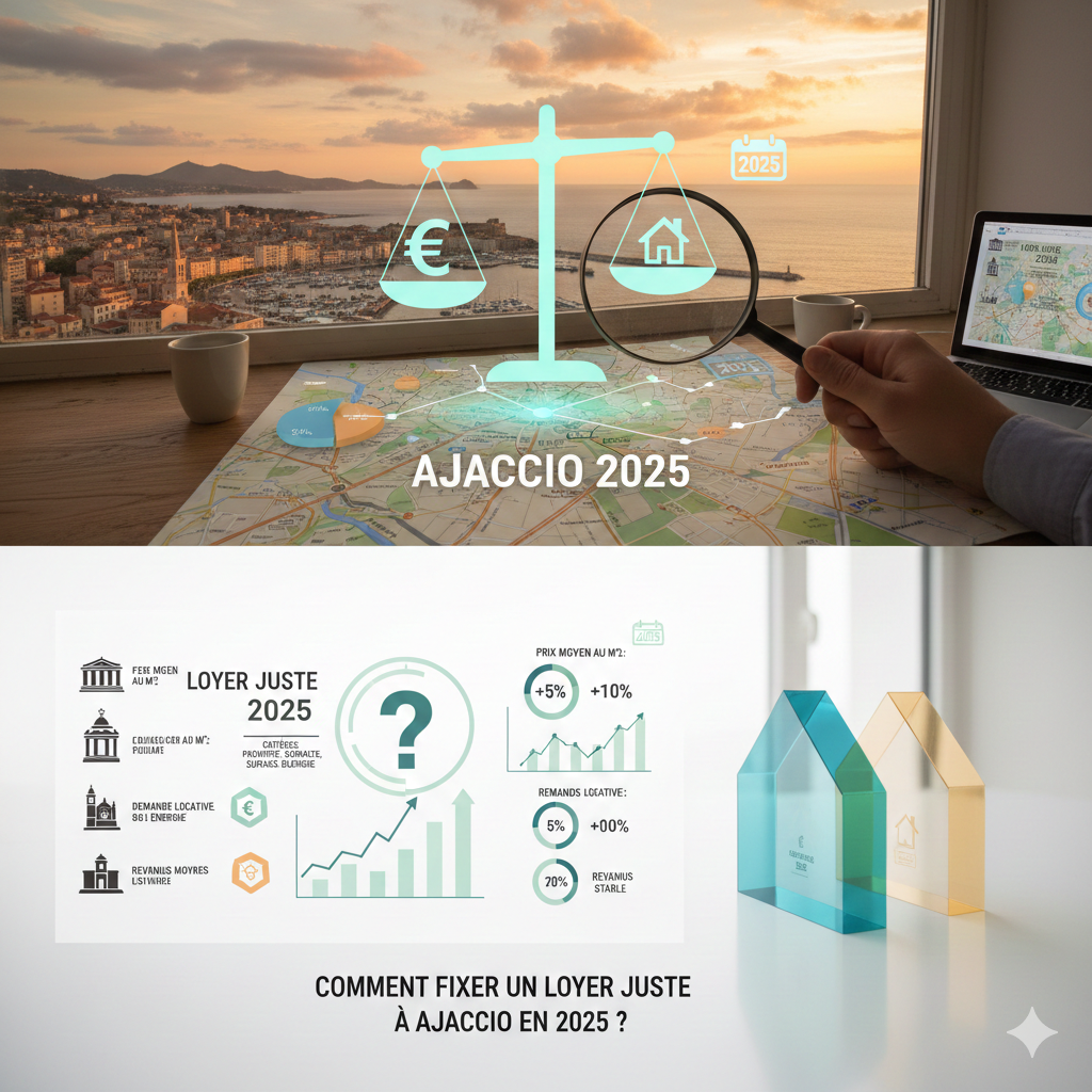 Fixer loyer juste Ajaccio conseils 2025 marché immobilier