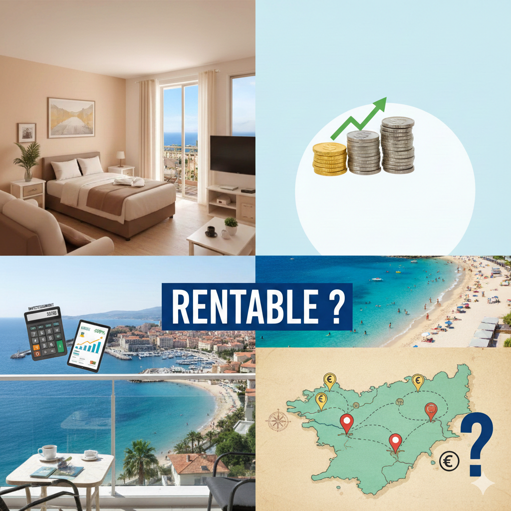 Acheter studio Ajaccio pour louer rentabilité investissement