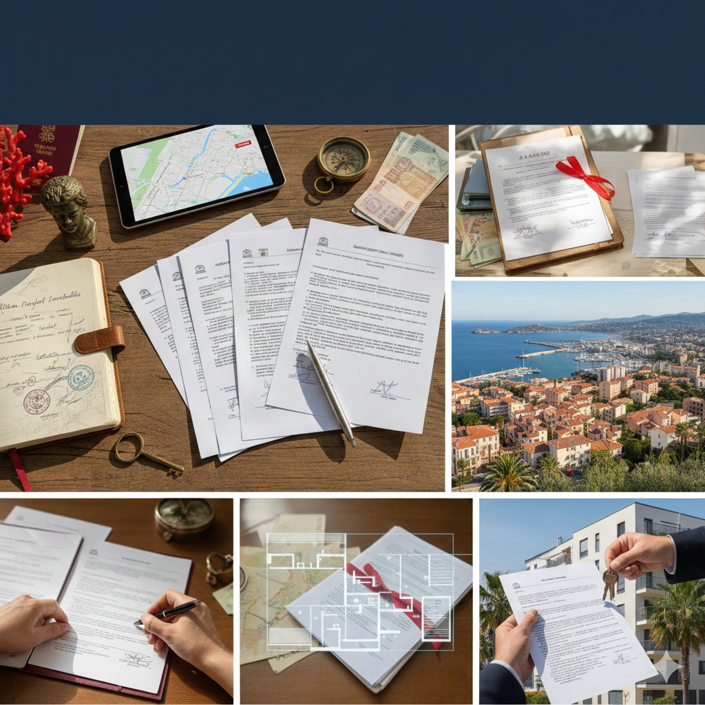 Documents nécessaires vente bien immobilier Ajaccio liste conseils