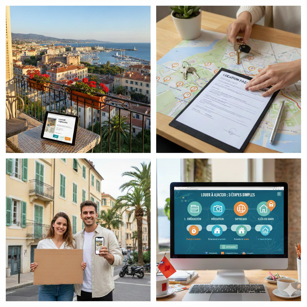 Conseils location appartement Ajaccio fixer loyer bail solide locataires