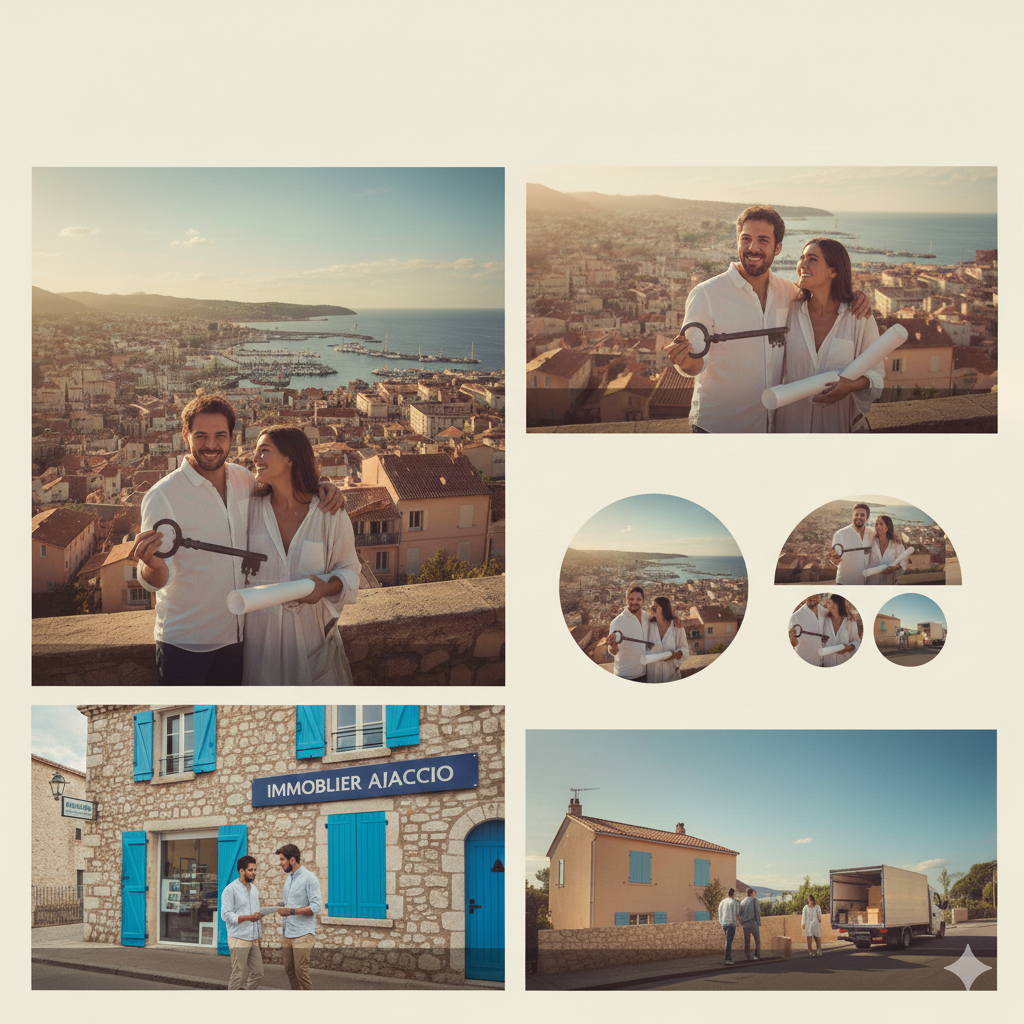 Étapes achat maison Ajaccio financement signature réussite projet